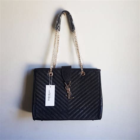 cartera negra ysl|yves saint laurent carteras.